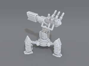 robot turret Modelo de Impressão 3D
