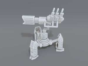 robot turret Modelo de Impressão 3D