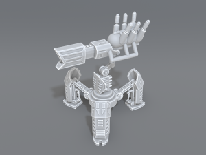 robot turret Modelo de Impressão 3D