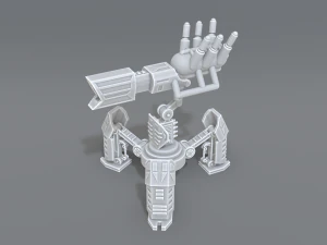 robot turret 3D Print Model