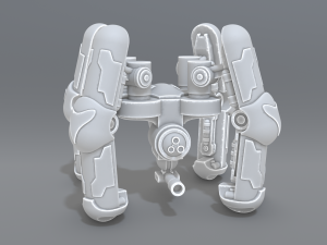 robot turret 3D Print Model