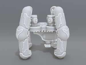 robot turret 3D Print Model