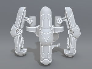 robot turret 3D Print Model