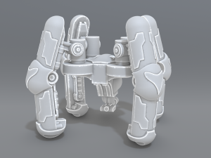 robot turret 3D Print Model