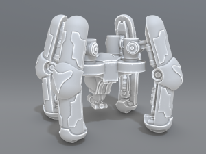 robot turret 3D Print Model