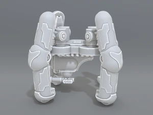 menara robot Model Cetak 3D