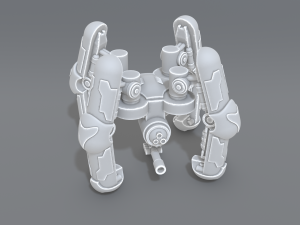 robot turret 3D Print Model