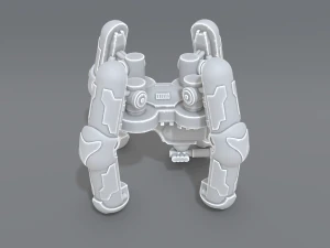 menara robot Model Cetak 3D