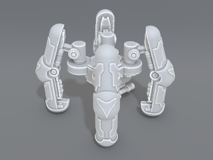 robot turret 3D Print Model