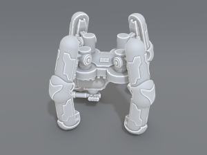 robot turret 3D Print Model