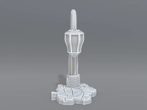 Poste de luz Modelo de impresión 3D