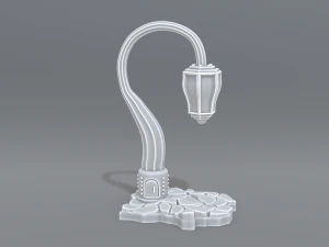 Poste de luz Modelo de impresión 3D