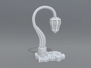 Poste de luz Modelo de impresión 3D