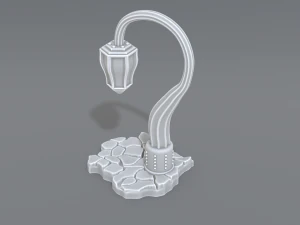 Poste de luz Modelo de impresión 3D