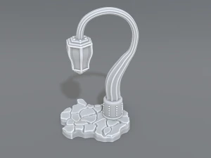 Poste de luz Modelo de impresión 3D