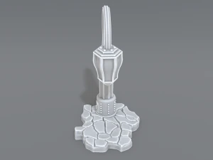 Poste de luz Modelo de impresión 3D