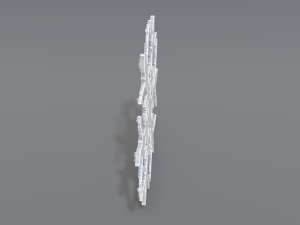 snowflake 3Dプリントモデル