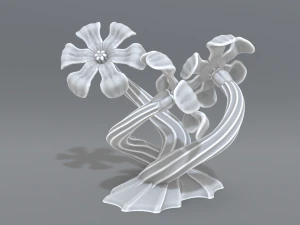 flores Modelo de impresión 3D