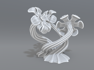 flowers 3D Baskı Modeli