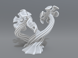flowers 3D Baskı Modeli