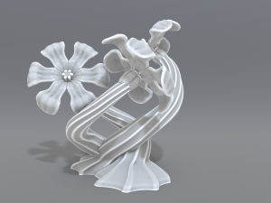 flowers 3D Baskı Modeli