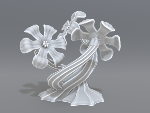 flowers 3D Baskı Modeli