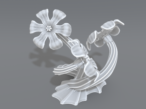 flowers 3D Baskı Modeli