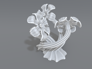 flowers 3D Baskı Modeli