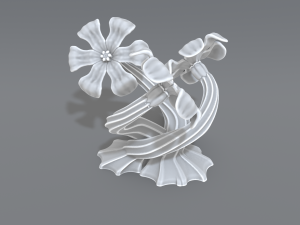 flowers 3D Baskı Modeli