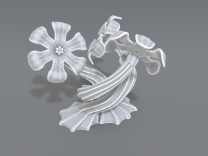 flowers 3D Baskı Modeli