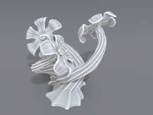 flowers 3D Baskı Modeli