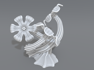 flowers 3D Baskı Modeli
