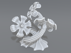 flowers 3D Baskı Modeli
