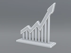 flecha arriba Modelo de impresión 3D