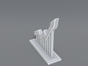 arrow up 3D प्रिंट मॉडल