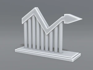 flecha media Modelo de impresión 3D