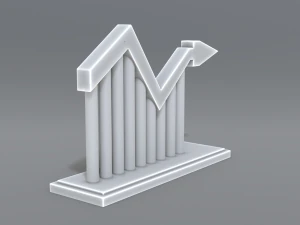 pijl midden 3D printmodel