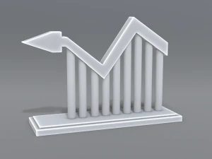 pijl midden 3D printmodel