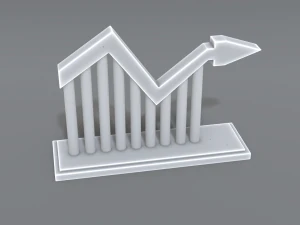 pijl midden 3D printmodel