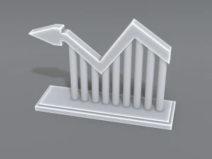 pijl midden 3D printmodel