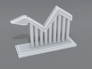 pijl midden 3D printmodel