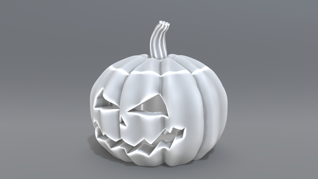 halloween pumpkin 3D Print Model .c4d .max .obj .3ds .fbx .stl .blend 