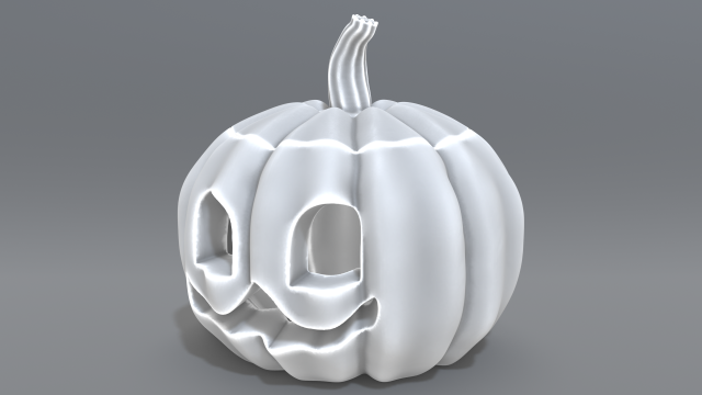 halloween pumpkin v2 3D 打印模型 .c4d .max .obj .3ds .fbx .stl .blend 
