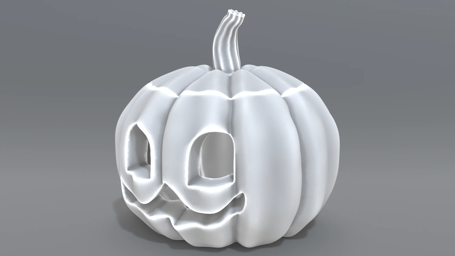 halloween pumpkin v2 3D Print Model .c4d .max .obj .3ds .fbx .stl .blend 