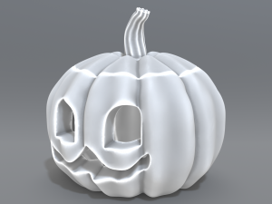 halloween pumpkin v2 3D-printmodel