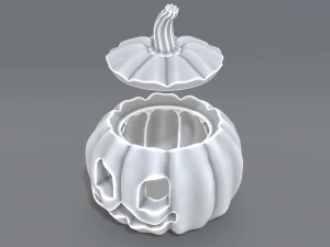 halloween pumpkin v2 3D Print Model
