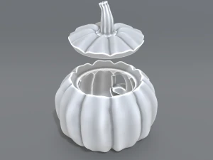 halloween pumpkin v2 3D Print Model