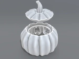 halloween pumpkin v2 3D Print Model