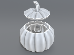 halloween pumpkin v2 3D 打印模型