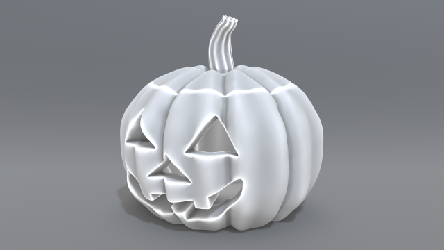 halloween pumpkin v3 3Dプリントモデル .c4d .max .obj .3ds .fbx .stl .blend 